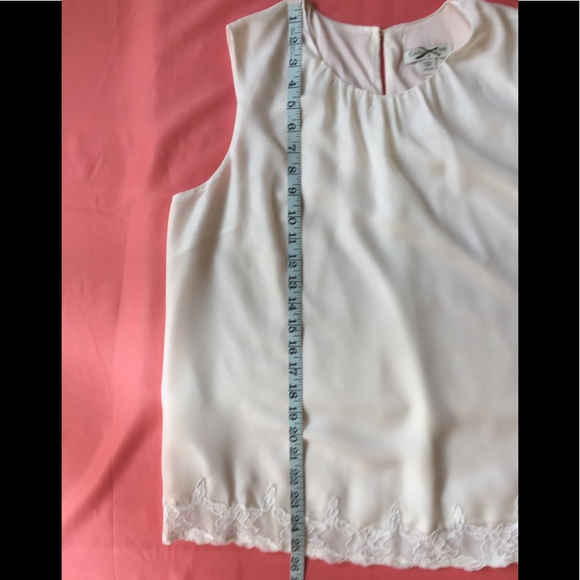 Coldwater Creek lined shell w/ gathered neck Large - Picture 9 of 9